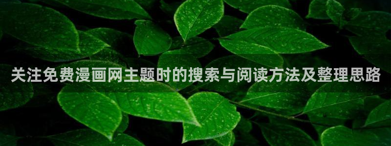 免费漫画网站