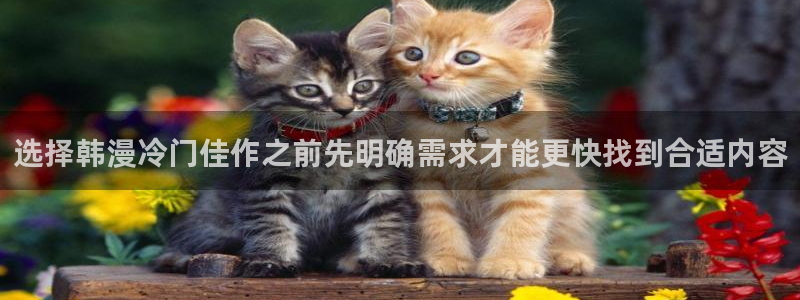 漫画网页版:选择韩漫冷门佳作之前先明确需求才能更快找到合适内容