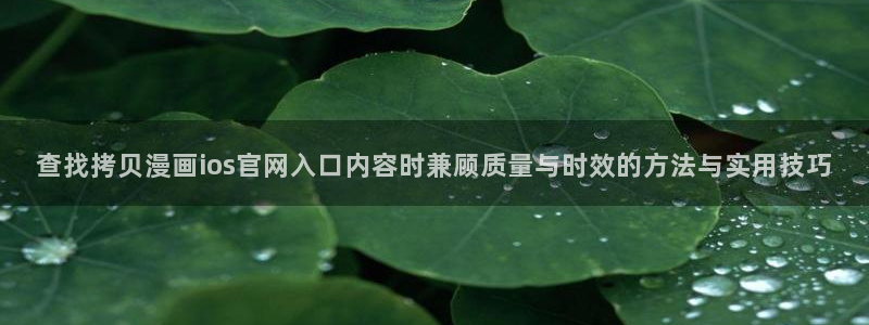 免费看漫画的软件